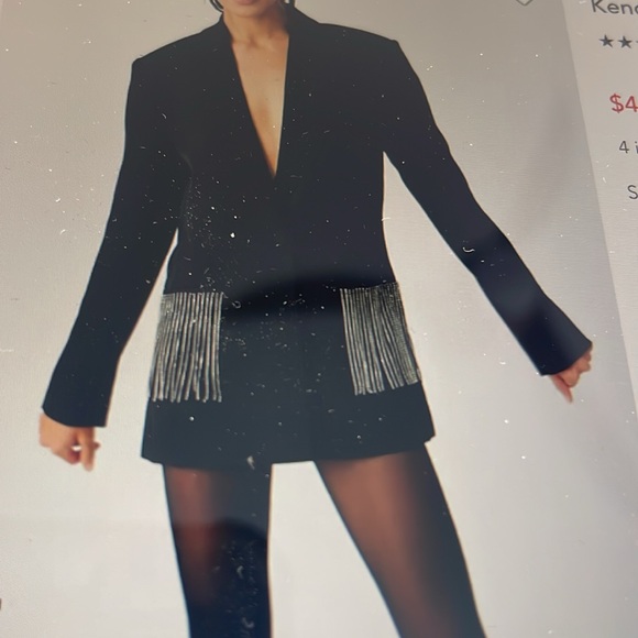 NWT STEVE MADDEN EMBELLISHED BLAZER - Picture 6 of 6